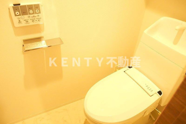 【トイレ】 | ラフィスタ蒲田南Ⅱ | コンパクトで使いやすいトイレです