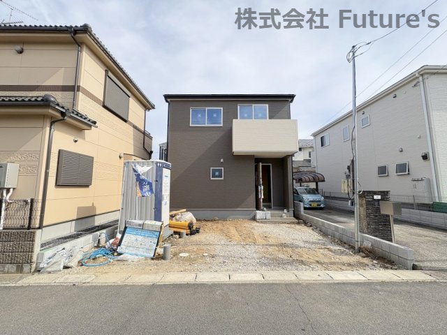 三郷市彦野1丁目　新築戸建　全1棟の外観|TX「三郷中央」駅バス16分『彦野一丁目』停歩3分