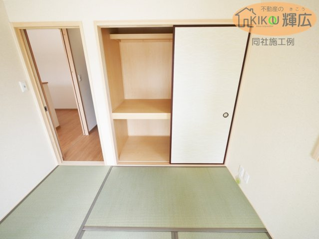 【和室】 | 加古川市第17野口町長砂（全1棟）　新築 | 同社施工例です。