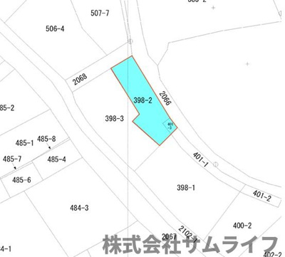 【区画図】 | 柏の森売地