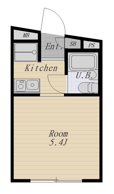 スペース矢口 102号室の外観