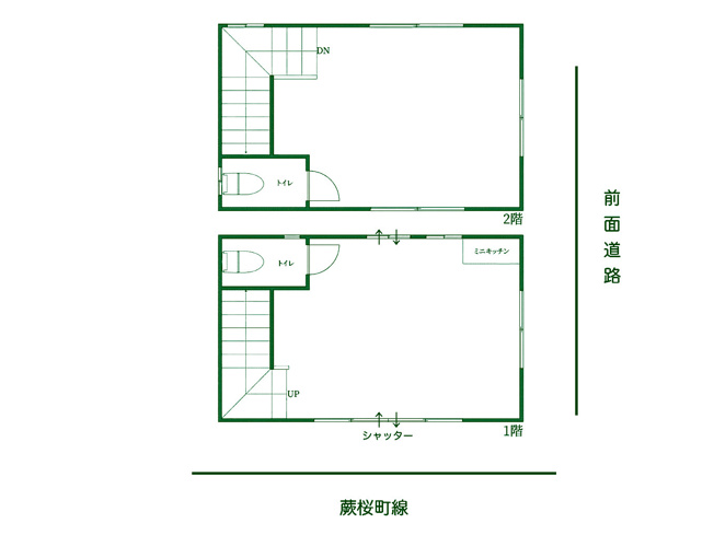 【間取り】 | 川口市芝５丁目テナント