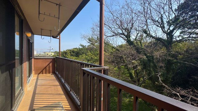 ワールド21のバルコニー