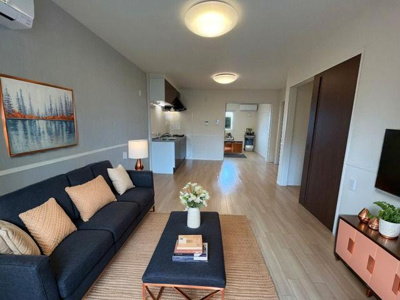 【居間・リビング】 | ジャンシアヌ | CGで家具等を配置したものです。実際に家具等は含まれません。