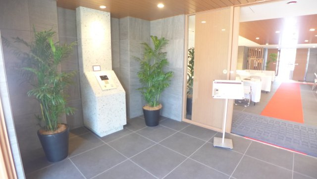 アルファステイツ一条のエントランス