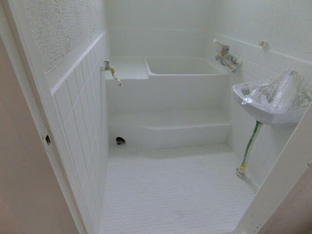 北野テラスハウスの浴室