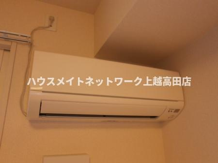 サンリジェールの設備|備え付けエアコン