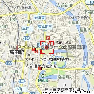 ラグナタウン西城 Ｂの地図|位置図