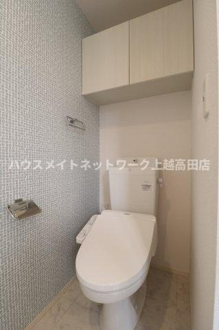 ラグナタウン西城 Ｂのトイレ|温水洗浄暖房便座