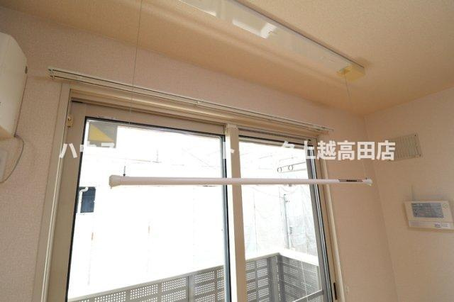 メゾン ド オランジュの展望|室内物干し