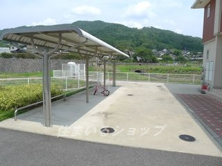 安芸高田市向原町坂のアパートのその他共用部分|駐輪場