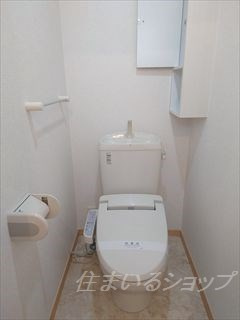 安芸高田市向原町坂のアパートのトイレ