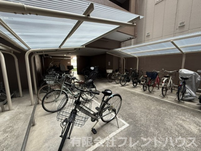 【その他共用部分】 | 朝日プラザアムネット天満町 | 駐輪場