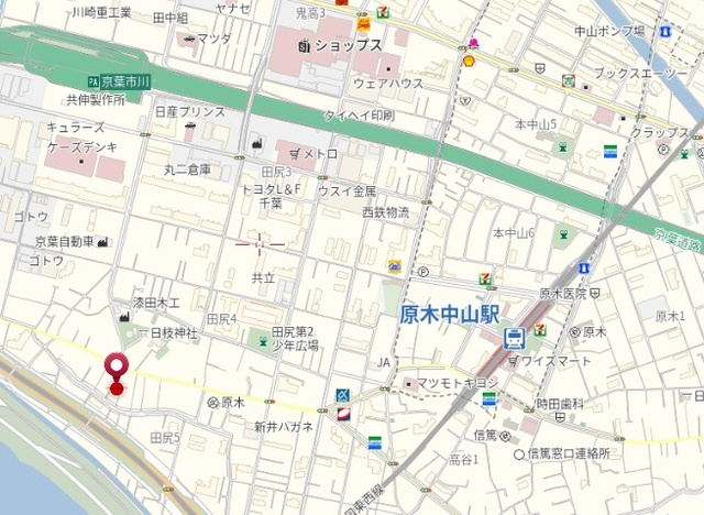 ハイム田尻の地図|★案内図★