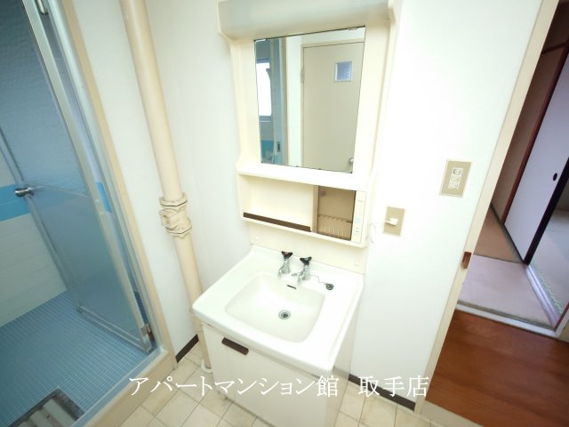 サンライズマンションの洗面所