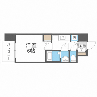 【間取り】 | アドバンス大阪グロウスⅡ