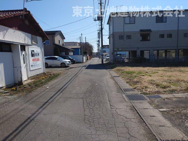 コンフォートヒルズ前橋東片貝町2期　1号地の外観|接道：東　約4.6ｍ