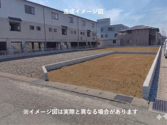 コンフォートヒルズ前橋東片貝町2期　1号地の周辺|造成イメージ図。イメージ図は実際と異なる場合があります。