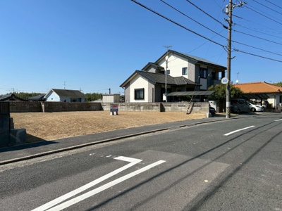 【前面道路含む現地写真】 | 高千帆2丁目（80坪）更地 | 現地（2025年4月26日撮影）