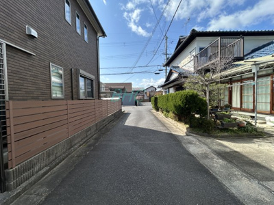 【前面道路含む現地写真】 | 草津市木川町