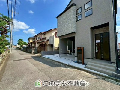 【前面道路含む現地写真】 | ブルーミングガーデン宇都宮市大寛1丁目　1号棟 | 前面道路含む現地写真