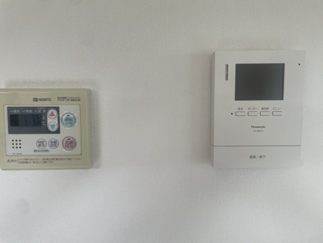 シャンピア吉久Cの玄関