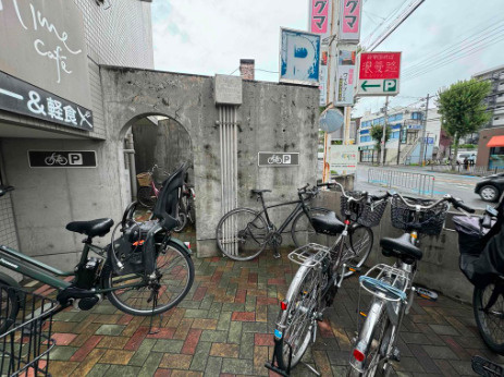 ナポリオスカービルのその他共用部分|駐輪場ございます◎