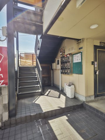 楽友コーポ１号館のロビー