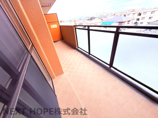 【バルコニー】 | グローバル伊丹昆陽里 | 自慢の南向きバルコニーです♪日当たり良好です！！