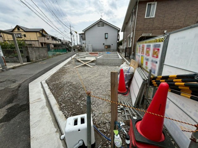 【前面道路含む現地写真】 | 八田寺町　新築分譲住宅　全２区画