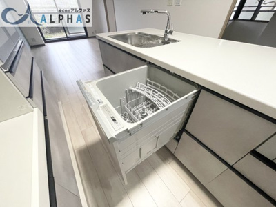 【キッチン】 | ファミール西神戸 | 食後の片付けがはかどる食器洗浄乾燥機付♪