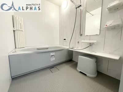 【浴室】 | ファミール西神戸 | 浴室乾燥機はカビ防止や天気を気にせず洗濯を干せて大活躍します♪