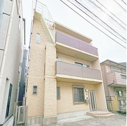 1100万円値下げ　中古戸建　江東区越中島２丁目　所有権23.49坪の外観