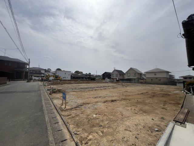 久留米市藤山町土地の外観