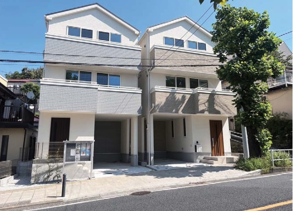 横浜市中区山元町３丁目の新築一戸建の外観|仲介手数料無料！お気軽にお問合せくださいinfo@kenone.co.jp /08070587312