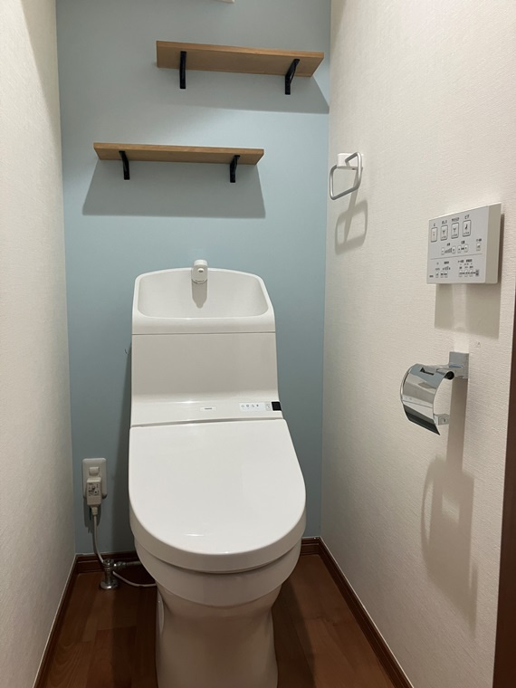 二俣川戸建のトイレ