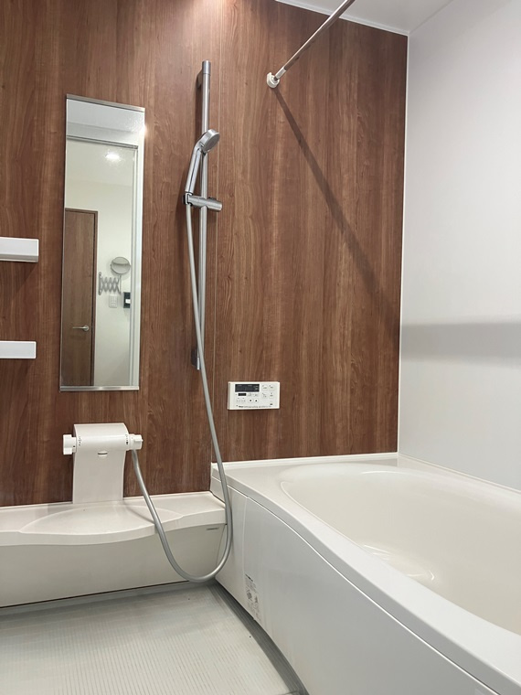 二俣川戸建の浴室