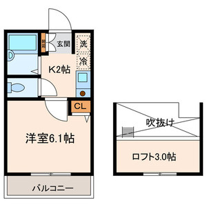 アペックス･狛江Ｂの間取り
