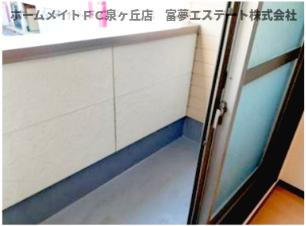 モンサント旭町のバルコニー|バルコニー付きです