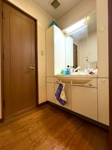 泉大津市戎町　戸建の独立洗面台