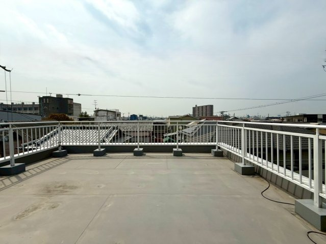 泉大津市戎町　戸建のバルコニー