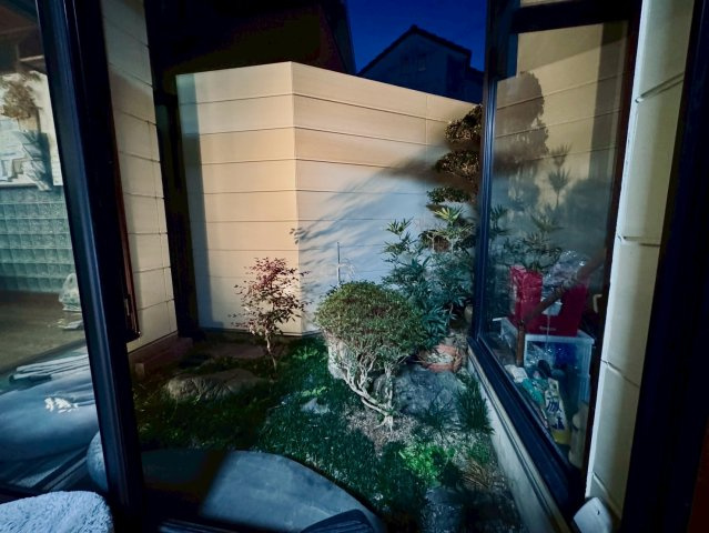 泉大津市戎町　戸建の庭