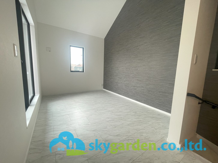 藤沢市鵠沼橘　新築戸建　全2棟A号棟の居間・リビング