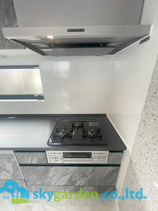 藤沢市鵠沼橘　新築戸建　全2棟A号棟のキッチン