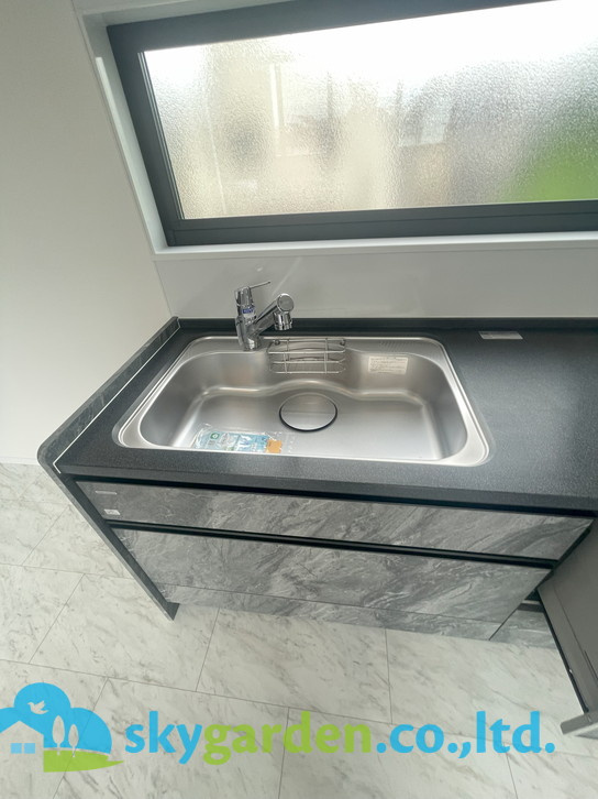 藤沢市鵠沼橘　新築戸建　全2棟A号棟のキッチン