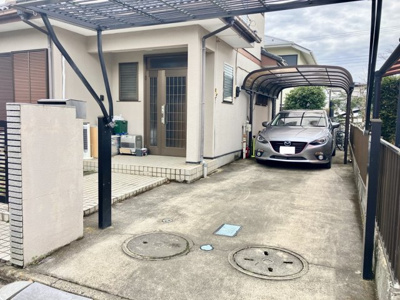 【駐車場】 | つくば市下広岡中古戸建