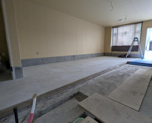 大津市今堅田２丁目の店舗一部の内装