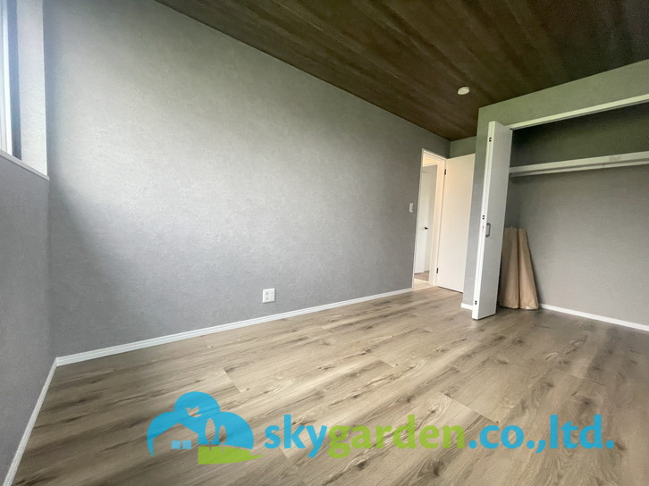 藤沢市鵠沼橘　新築戸建　全2棟B号棟の寝室