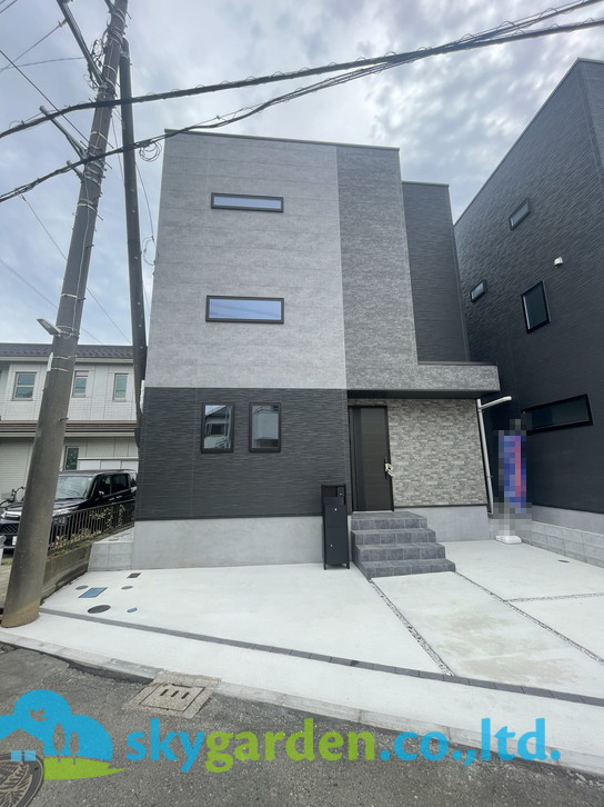 藤沢市鵠沼橘　新築戸建　全2棟B号棟の外観