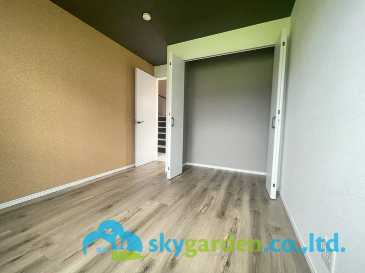 藤沢市鵠沼橘　新築戸建　全2棟B号棟の寝室